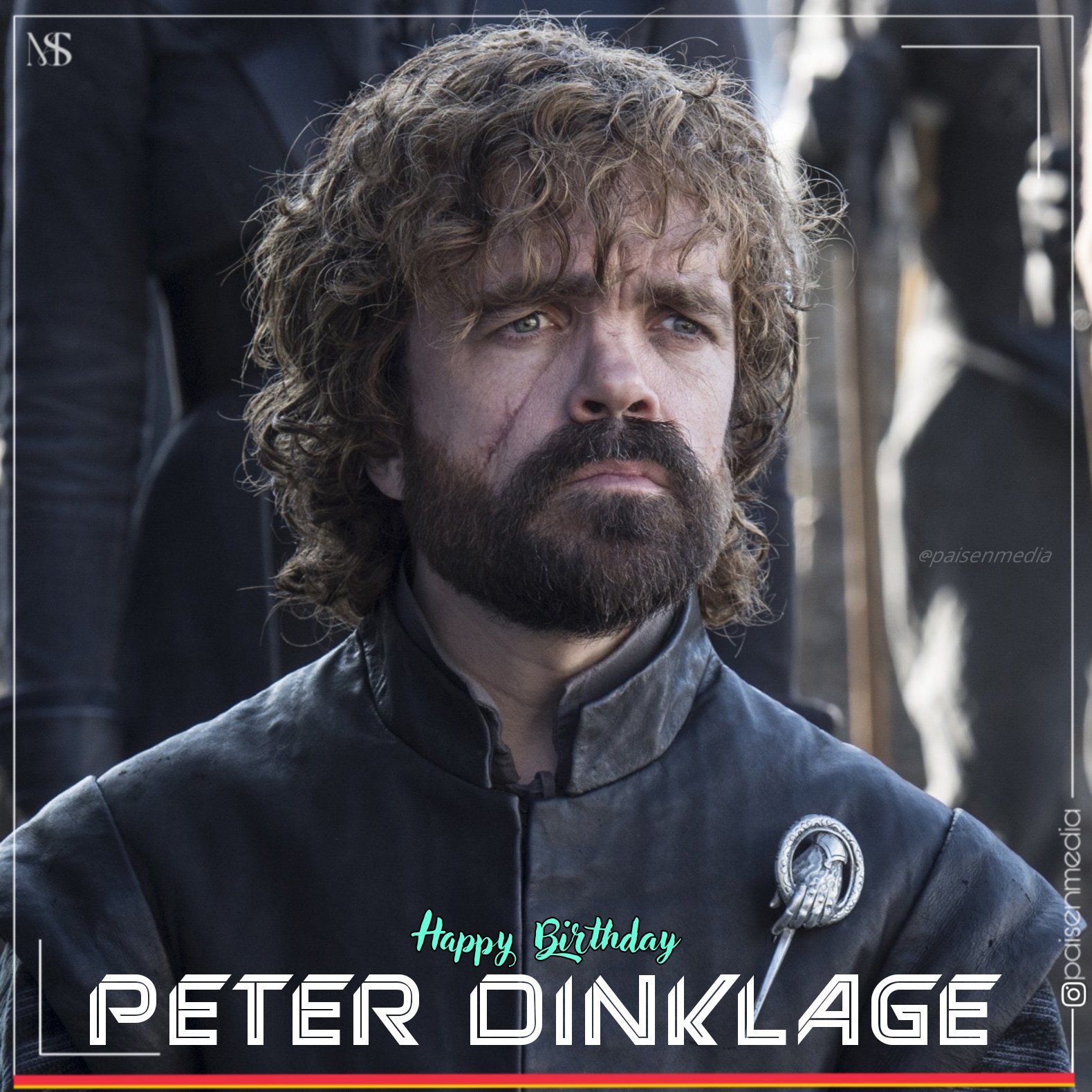 Wishing a very Happy Birthday to Peter Dinklage sir .
.
.
.  