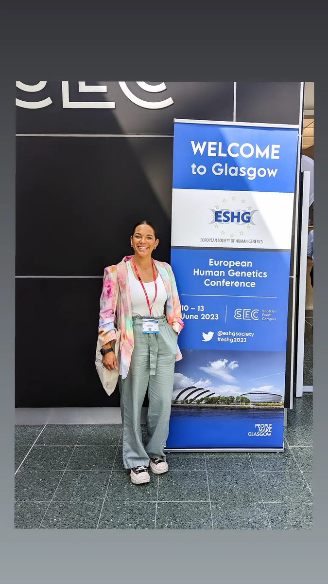 Luke Hilman (@lukehilman) on Twitter photo Delighted to be representing <a href="/UlsterGenomics/">Centre for Genomic Medicine</a> alongside <a href="/AmyDoherty09/">Amy</a> at the <a href="/eshgsociety/">European Society of Human Genetics (ESHG)</a>. Super interesting talks! Delighted to be representing <a href="/UlsterGenomics/">Centre for Genomic Medicine</a> alongside <a href="/AmyDoherty09/">Amy</a> at the <a href="/eshgsociety/">European Society of Human Genetics (ESHG)</a>. Super interesting talks!
