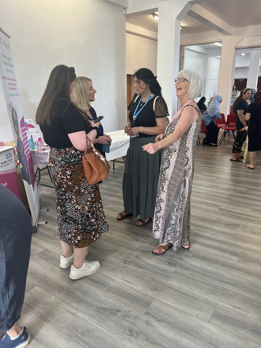 misskff's tweet photo. Great support from @Q66Suzi, MP for Stourbridge! Great turn out for such an important event. Well done to Jayne from @DudleyBSU for amazing work pulling this event together. @BlackCountryICS @NHSinBlkCountry @macmillancancer @DudleyGroupCEO https://t.co/sBZFkqM7VW