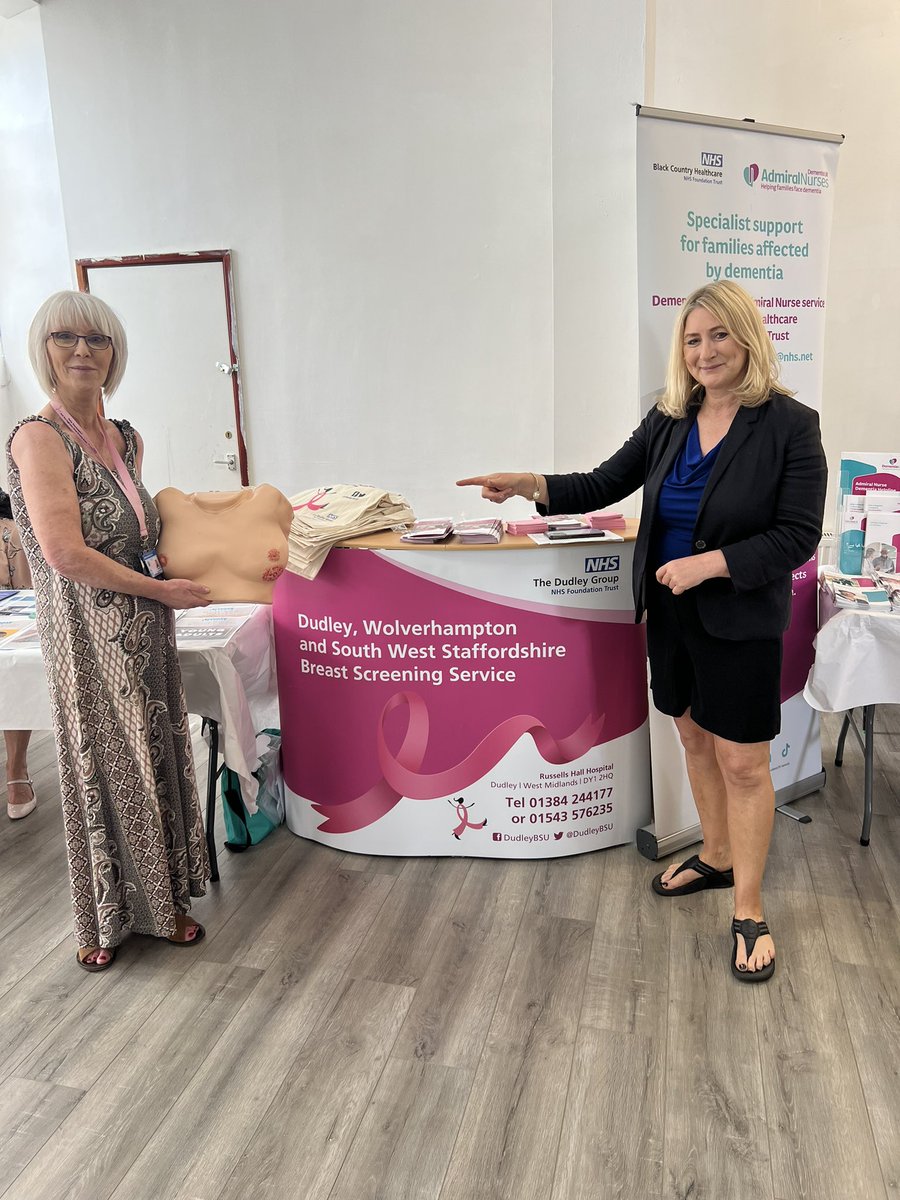 misskff's tweet photo. Great support from @Q66Suzi, MP for Stourbridge! Great turn out for such an important event. Well done to Jayne from @DudleyBSU for amazing work pulling this event together. @BlackCountryICS @NHSinBlkCountry @macmillancancer @DudleyGroupCEO https://t.co/sBZFkqM7VW