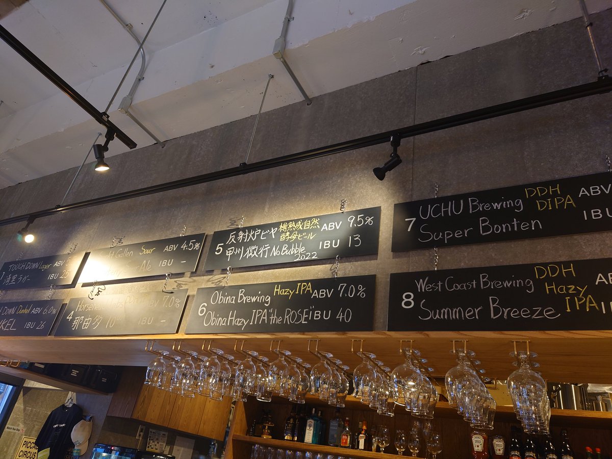 tukimineco's tweet photo. 甲府駅南口のCRAFT KOFUさん。クラフトビールが中心でサッカーや野球の中継を見ながら呑めるお店。山梨だとタッチダウンやオビナにうちゅう、他にも話題のビールのタップがある貴重なお店。店員の可愛いおねーさんが曜ちゃん褒めてくれたので最高ですね(๑•̀ㅂ•́)و✧
#CRAFTKOFU https://t.co/5cyUw12T1a