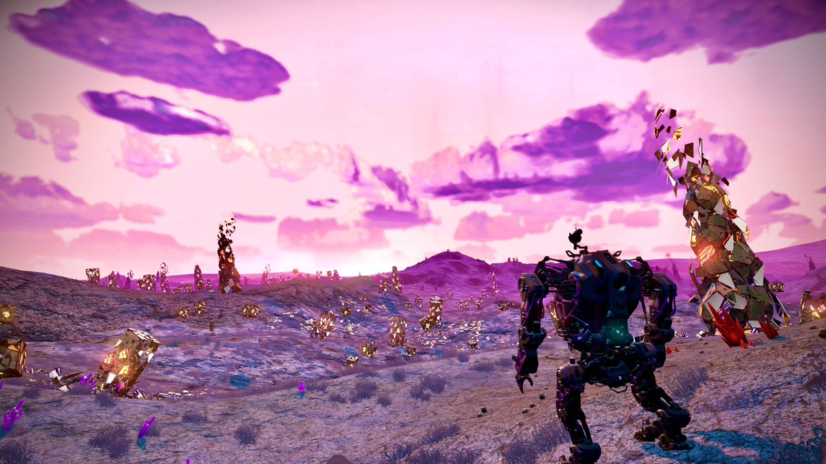 jan_lands's tweet photo. Amethyst Dawn

#NoMansSky #NoMansSkySingularity https://t.co/u86RJUolbg