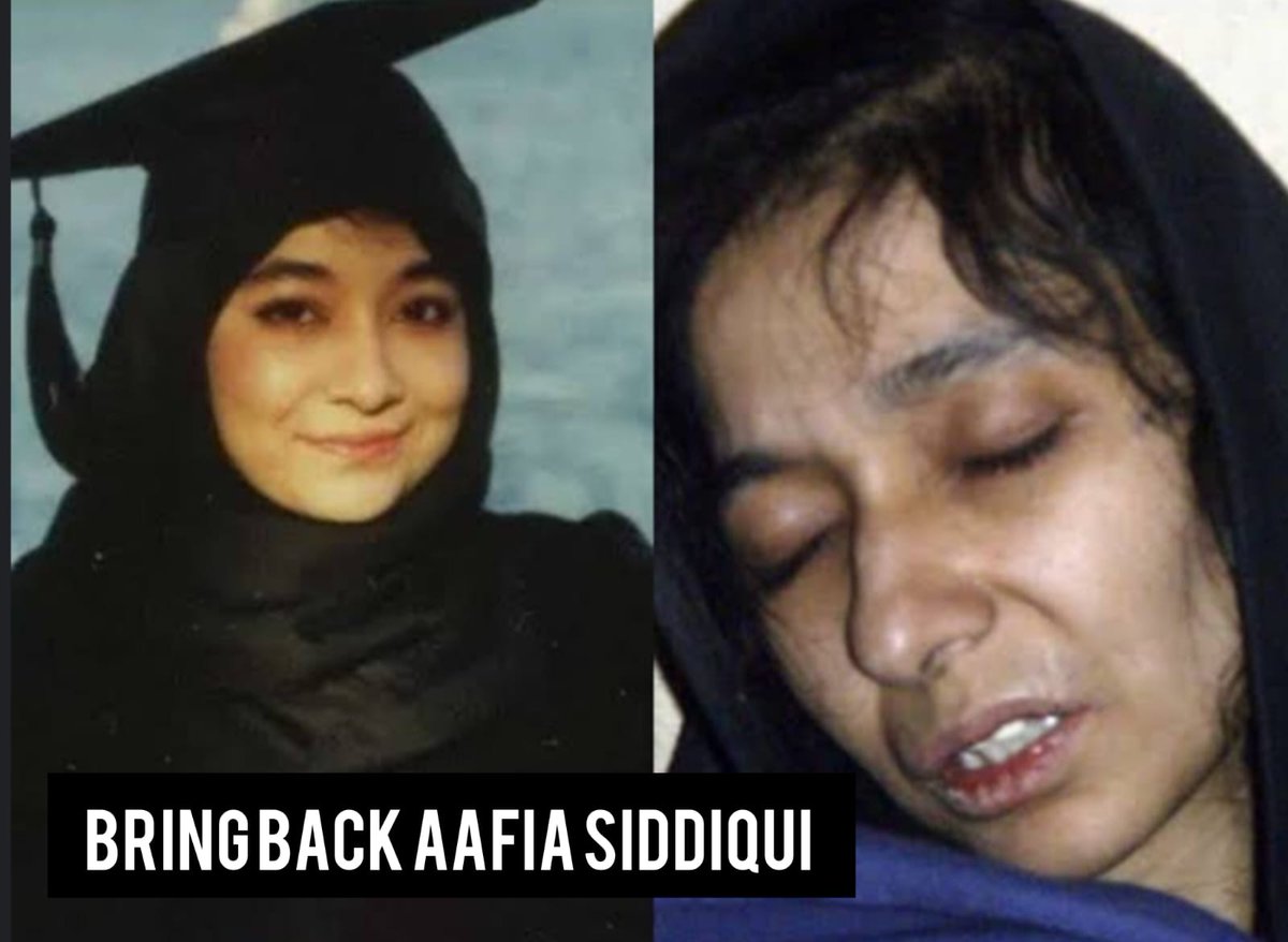 PreettyMeena's tweet photo. I will remember you all as deaf and blind. If you don't retweet this post. Or not be the part of this.
BRING BACK AAFIA SIDDIQUI https://t.co/aZnE7A8PSu