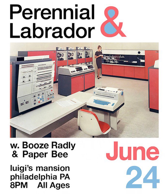 Perennial (@perennialband) on Twitter photo Philadelphia!
In less than two weeks we return with the brilliant @Labrador_tunes and local luminaries <a href="/BoozeRadly/">Booze Radly 🇵🇸</a> & <a href="/paperbeet/">paper bee</a> at <a href="/LuigisPHL/">Luigi's Mansion PHL</a>! Philadelphia!
In less than two weeks we return with the brilliant @Labrador_tunes and local luminaries <a href="/BoozeRadly/">Booze Radly 🇵🇸</a> & <a href="/paperbeet/">paper bee</a> at <a href="/LuigisPHL/">Luigi's Mansion PHL</a>!