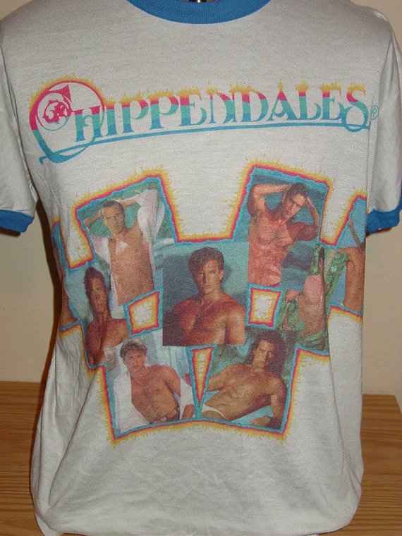 MEarthprime's tweet photo. @dailyjlocke I love that #KitConner is wearing a vintage #Chippendales t-shirt at Washington DC #Pride  parade

#Heartstopper https://t.co/uyC7CvAw6h