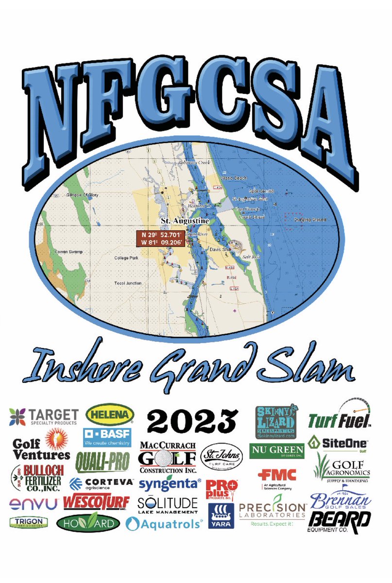 One week away. Thanks to all of the sponsors who make the annual <a href="/nfgcsa/">NFGCSA</a> Inshore Grand Slam possible.