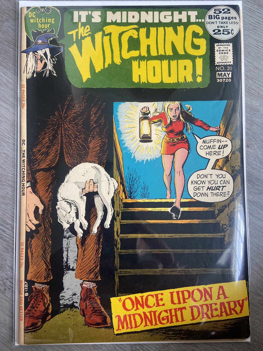 Love horror covers. Really nice copy too! #dccomics #thewitchinghour #horror