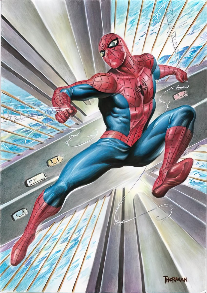 The Amazing Spider-Man Artwork by Thor Mangila #SpiderMan #marvel #MarvelComics #comicart #comicbookart #comicbook #comicbooks #SpiderVerse