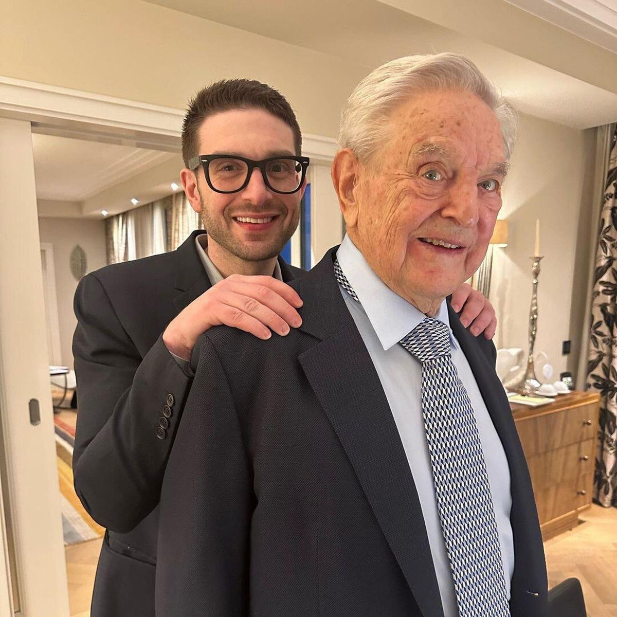 Just In:  Alex Soros is taking control over his father $25 billion empire and is already in charge of all political activities.  

Both members of the Soros family sat down with the WSJ and Alex said he’s excited to take over.  One of his primary goals will be to pump as much…