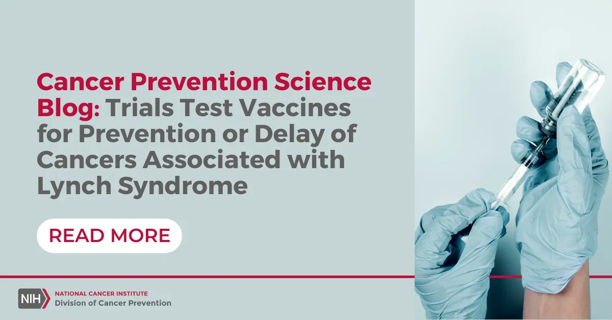 Researchers have recruited the first vaccine candidates to one of two new prevention trials that seek to immunize high-risk individuals with #LynchSyndrome, the most common cause of hereditary #ColorectalCancer. 

Read more: bit.ly/42pouFZ
