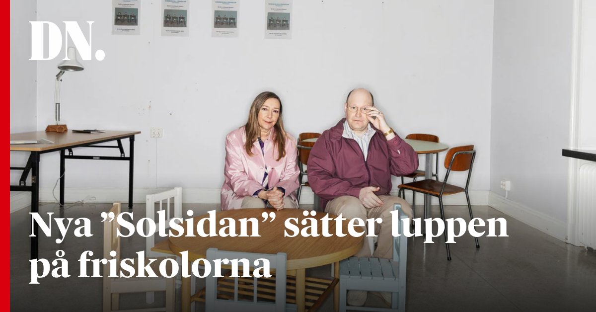 Nya ”Solsidan” skärskådar friskolan: ”De är bra på att generera pengar.”
dn.se/kultur/nya-sol…