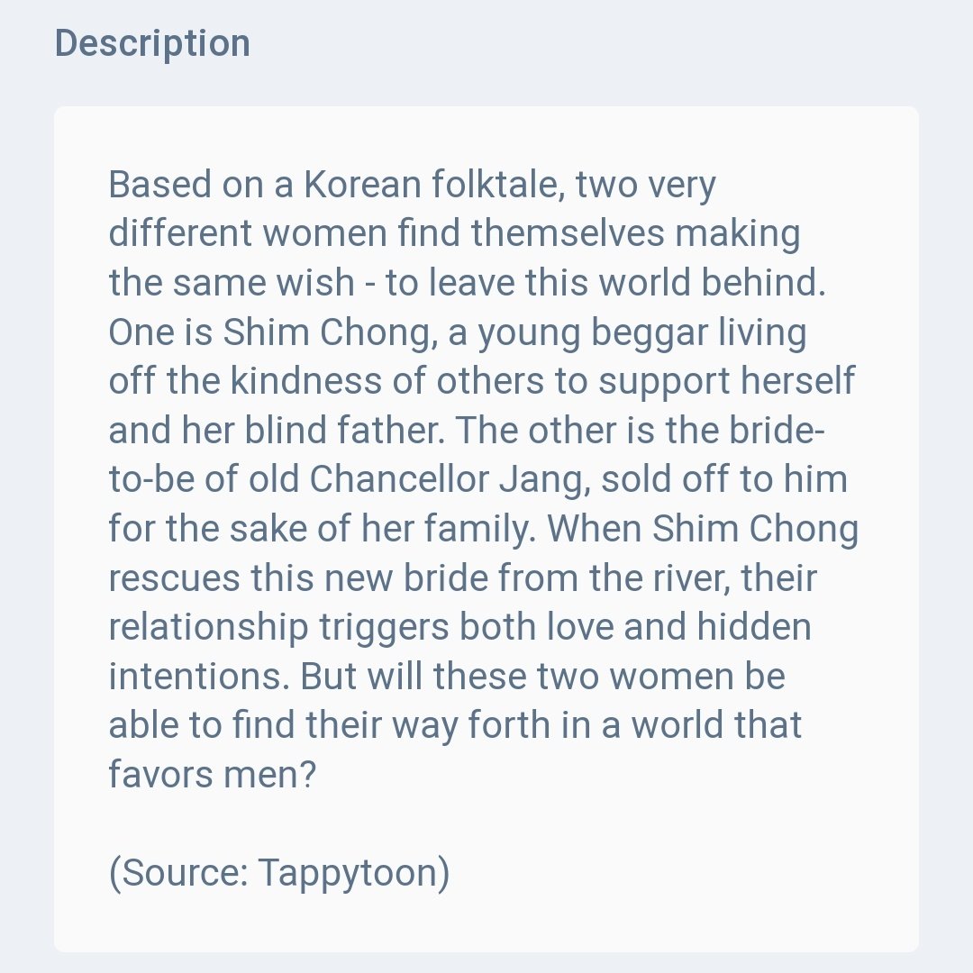 dollshojo's tweet photo. her tale of shim chong (historical, politics) https://t.co/dBhJwURc9c