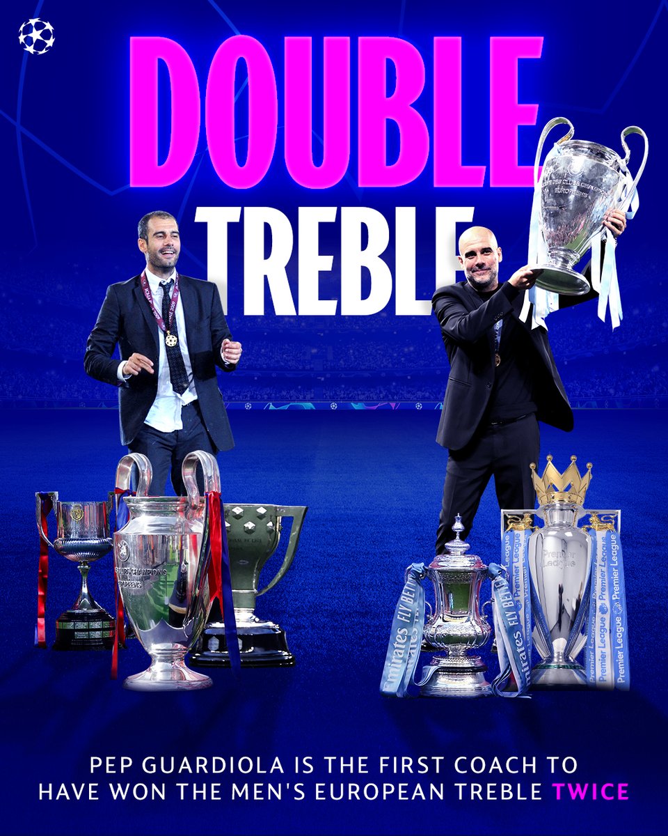 🔓 Achievement unlocked: the double treble 🤯

#UCLfinal