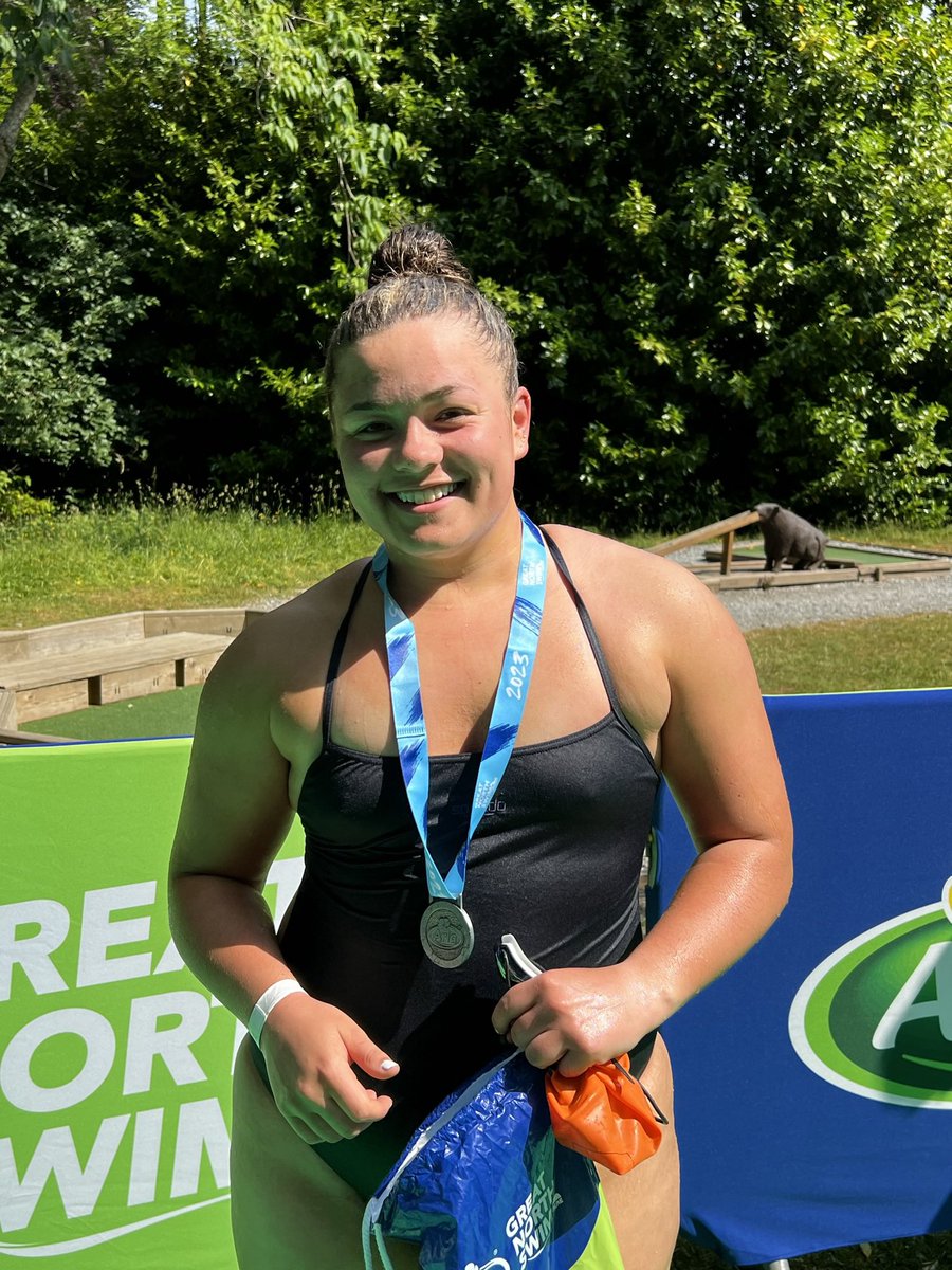 Robertson_Sed's tweet photo. We are so proud of the #fabfour who completed the @Great_Swim today Daisy in the 5km, Flo the 2 mile, Annabel the mile &amp; Sophia the 1/2 mile and they did so well @SedberghGirls  @SedberghSchool @SleekerSwim #superswimming #GreatNorthSwim #perfectconditions 🏊🏻‍♀️🦋⭐️🤎 https://t.co/B0rpU0VvgJ