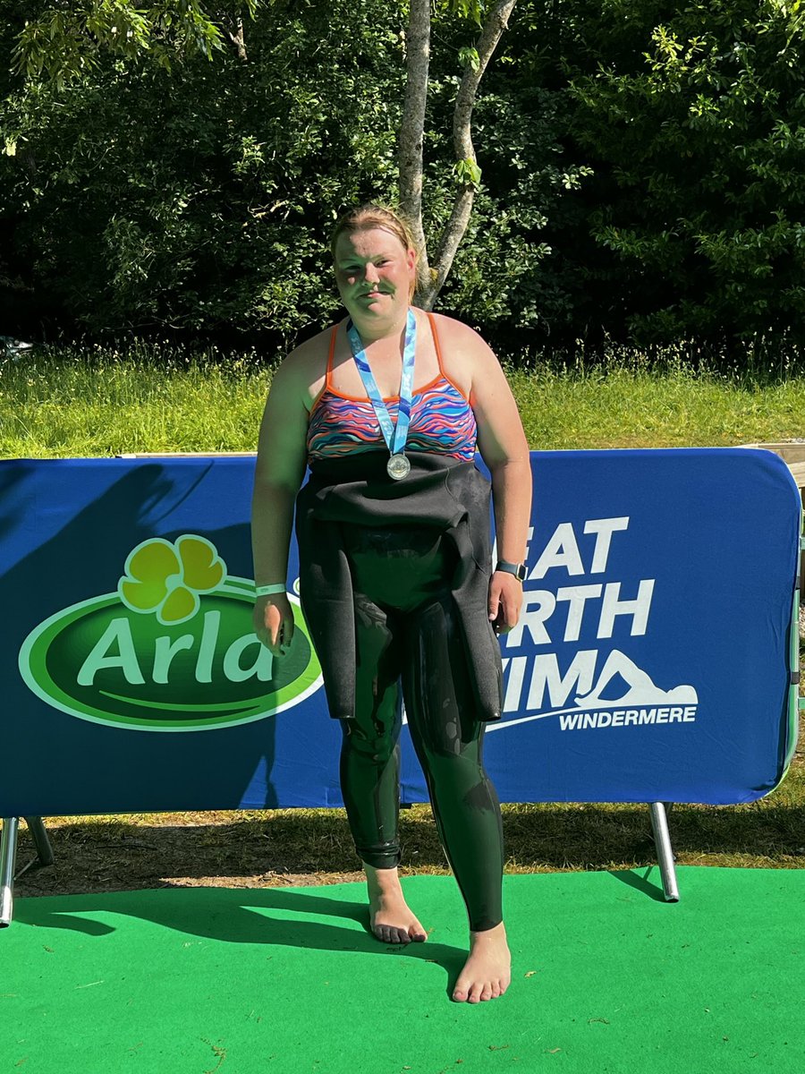 Robertson_Sed's tweet photo. We are so proud of the #fabfour who completed the @Great_Swim today Daisy in the 5km, Flo the 2 mile, Annabel the mile &amp; Sophia the 1/2 mile and they did so well @SedberghGirls  @SedberghSchool @SleekerSwim #superswimming #GreatNorthSwim #perfectconditions 🏊🏻‍♀️🦋⭐️🤎 https://t.co/B0rpU0VvgJ