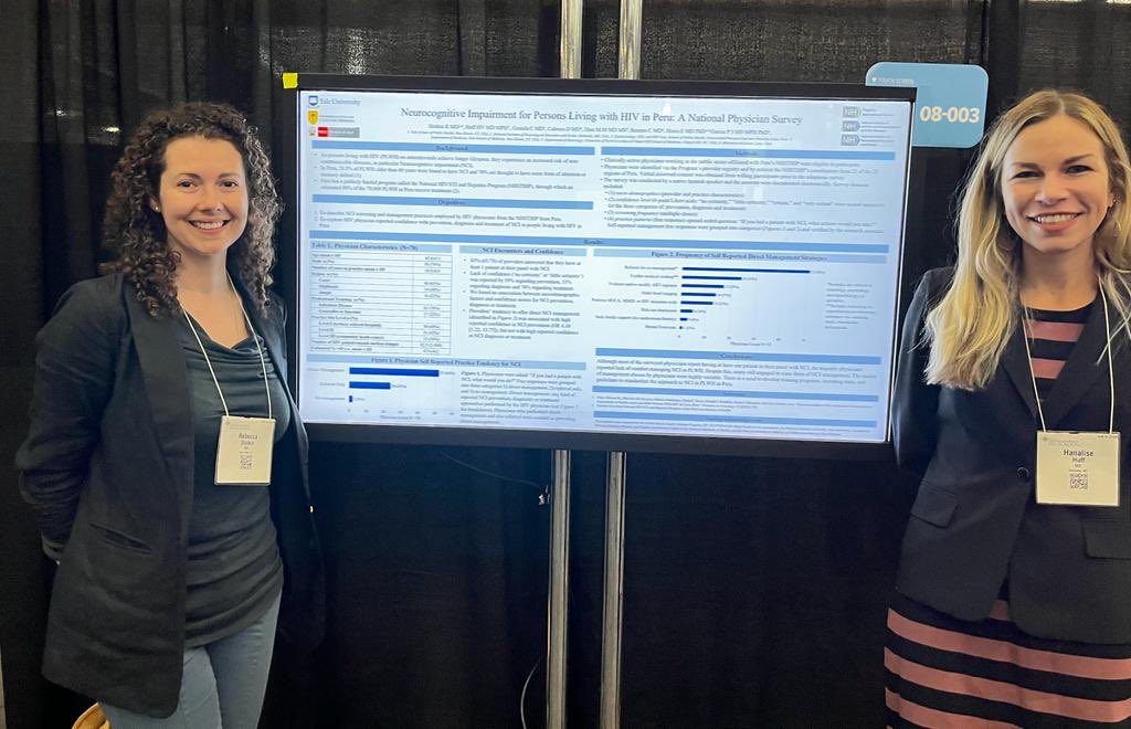 Overdue kudos! Congrats to <a href="/RebeccaSlotkin/">Rebecca Slotkin, MD</a>, T32 Scholar <a href="/YaleRheumAller1/">@Yale Rheum/Allergy</a> and recent Global Health Equity Scholar <a href="/YaleSPH/">Yale School of Public Health</a>, on her posters at the CUGH and AAN meetings this past Spring! <a href="/Fogarty_NIH/">Fogarty at NIH</a> <a href="/NIH_NIAMS/">NIAMS</a> <a href="/YaleIMed/">Yale Internal Medicine</a> <a href="/HanaliseHuff/">Hanalise V. Huff, MD, MPH</a>