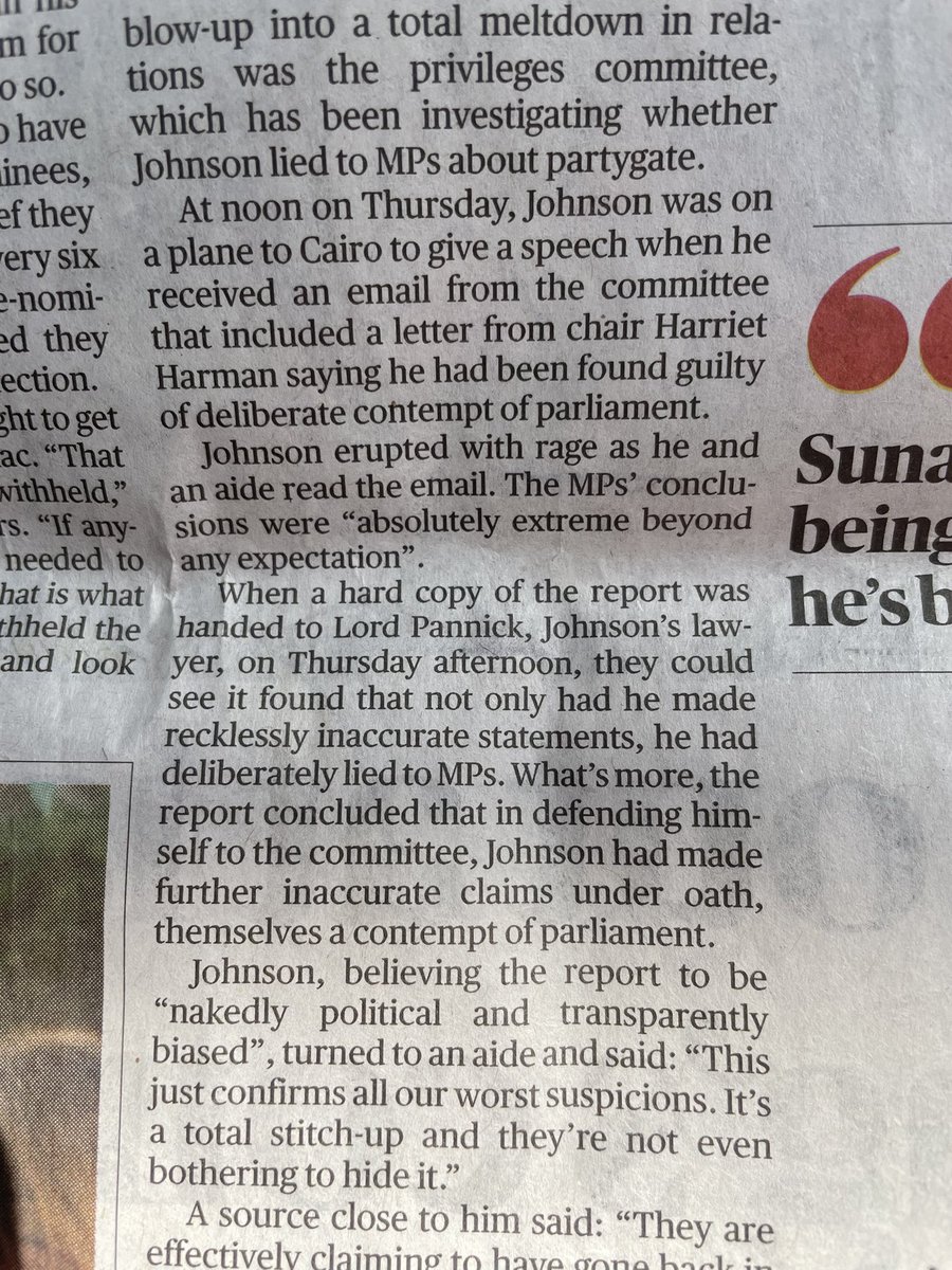 How appropriate that Boris Johnson’s lawyer is called Lord Pannick