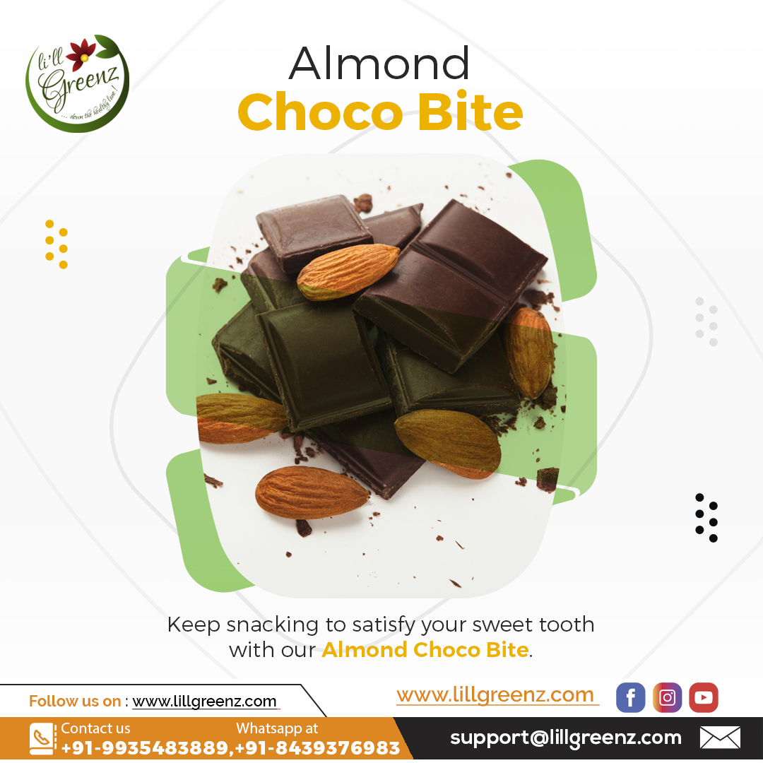 GreensLill's tweet photo. YUMMY to Yummiesttttttttttttttttttttt
Almond Choco Bite 
Check : https://t.co/aIxUeHbXJJ
Call Now: +91-9935483889
WhatsApp: +91-8439376983
#HealthyFood #HealthyNation #ChocolateOrigin https://t.co/BdQSvaBd4Y