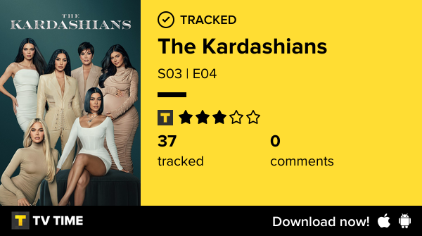hanille's tweet photo. I've just watched episode S03 | E04 of The Kardashians! https://t.co/ulo8yAFI7H #tvtime https://t.co/Uxs3lU3fPx