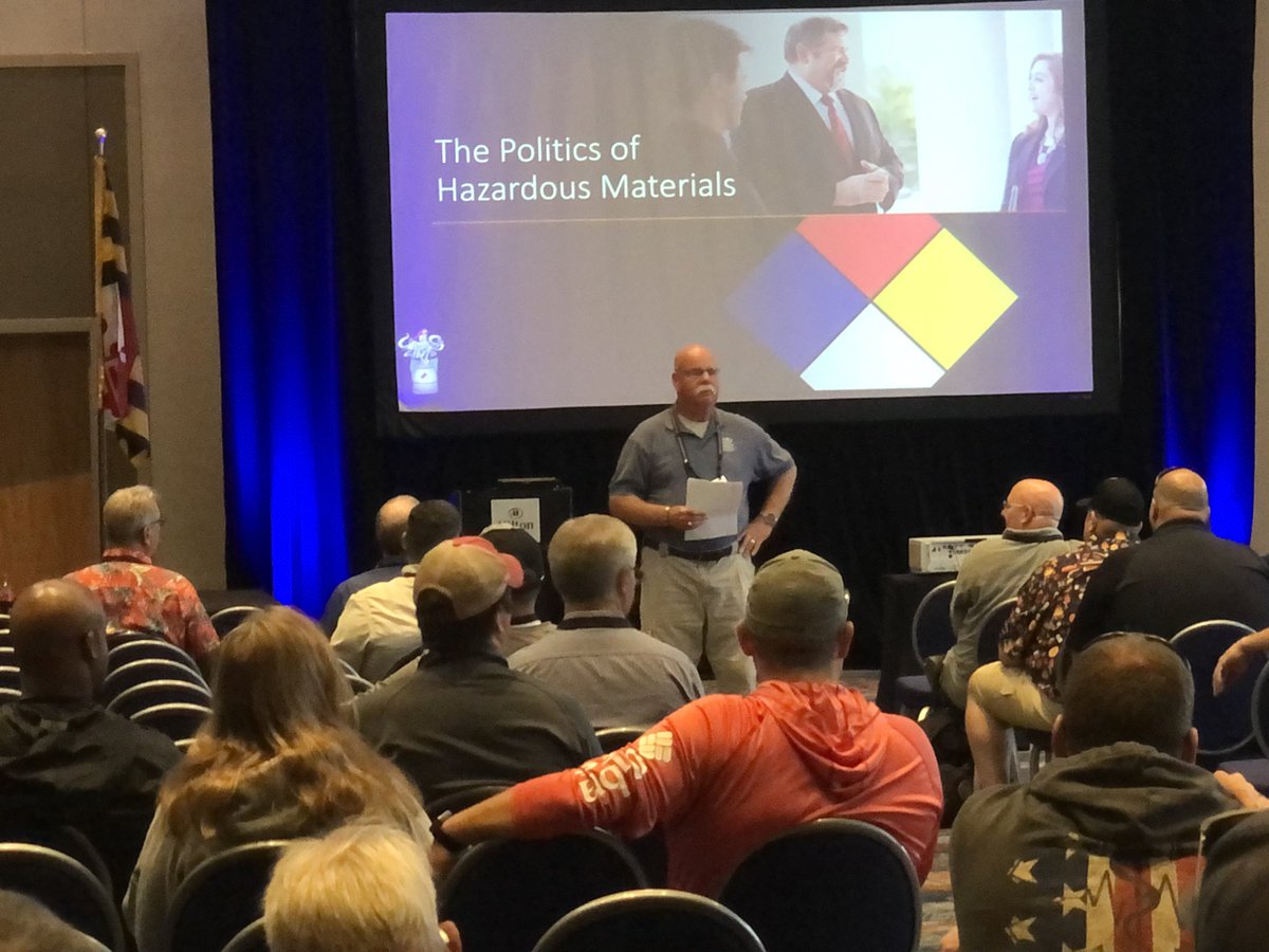 mcfrsPIO's tweet image. Every Day is a Training Day - @IAFC weeklong Hazardous Materials Response Team Conference #HAZMAT2023 in Baltimore, MD - Closing General Session w/ District Chief Derek Schaumann, City of Orlando &amp;amp; Robert Coschignano, HazMat Consultant (FL)