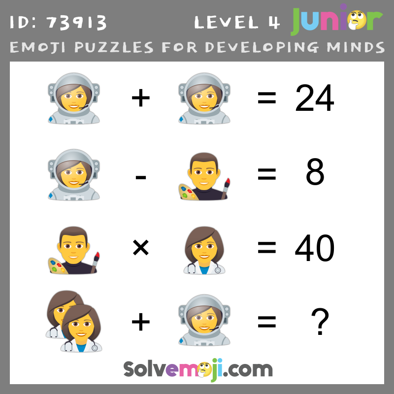 solvemoji's tweet image. Teaching resources from Solvemoji, can you solve it?

solvemoji.com
#solvemoji