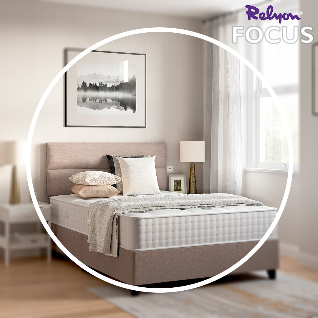 The Luxury 1400 boasts a few additional fillings with Wool, Silk and Cashmere also hiding beneath the surface of this luxurious mattress. Find your nearest Relyon stockist on our website: relyon.co.uk/find-a-stockist #relyonbeds #relyonfocus