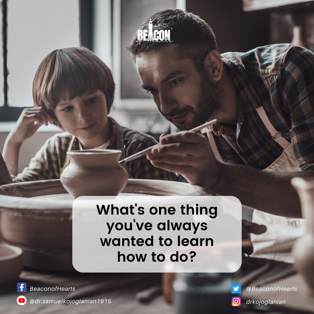 Learning new things is a great way to expand your horizon and challenge yourself. Share with us something you've always wanted to learn how to do and why it interests you.

#lifelong #learning #skillbuilding #personal #growth #BeaconofHearts