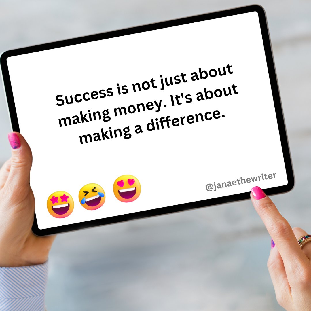 What is your level of success? Is it money? Family? Everyone's level is different so... what's yours?
#WritingGoals
#WordsOfEncouragement
#WriterLifeMotivation
#InspiredWriter
#WritingCommunity
#AuthorInspiration
#WritingInspo
#WritingGoals
