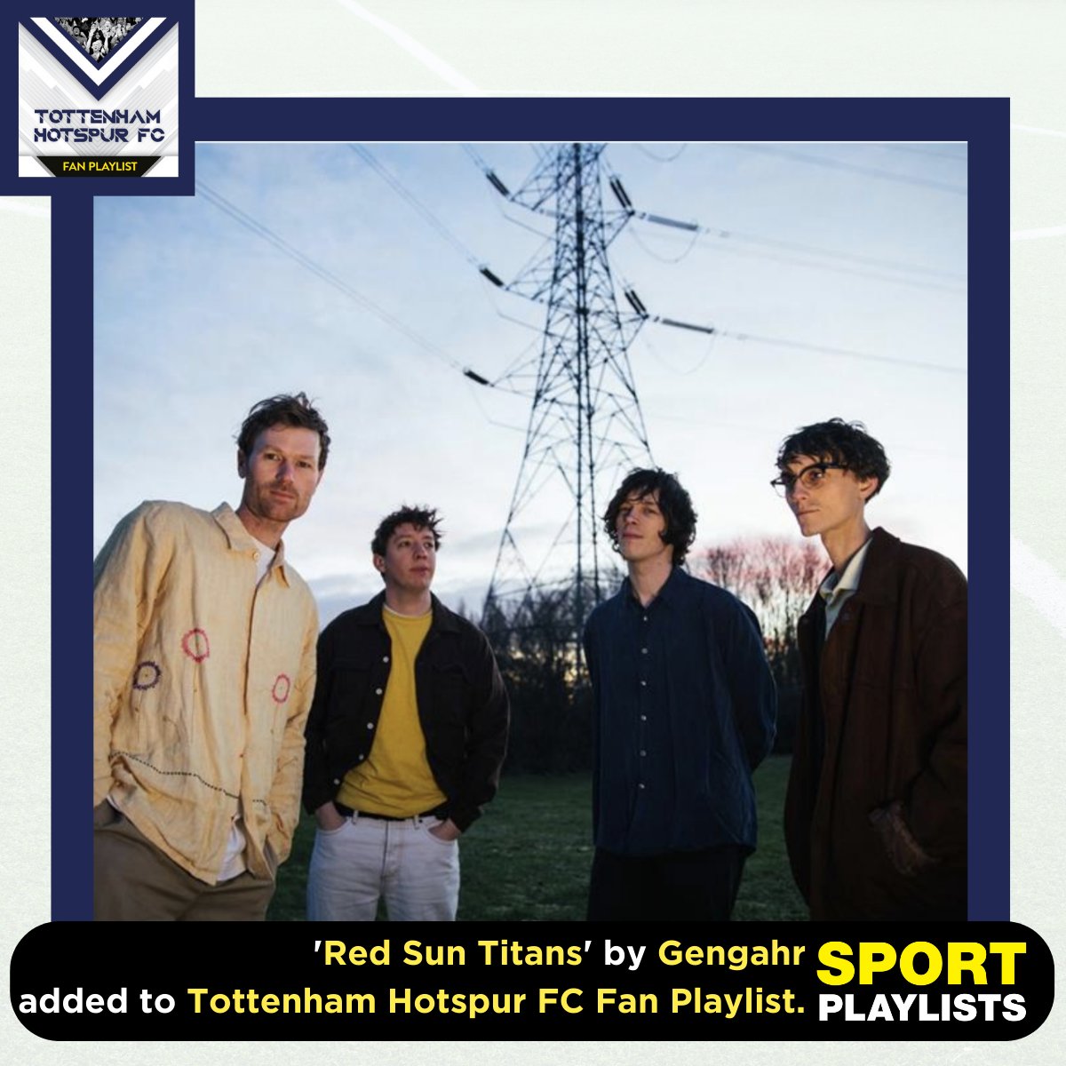 SportPlaylists's tweet image. 'Red Sun Titans' by @gengahr added to our Tottenham Hotspur Fan Playlist #Gengahr #COYS #THFC 🤍

spoti.fi/3lPBPI1