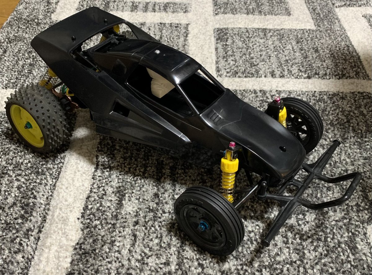 nakmc781's tweet photo. 今日は2のほうをメインでいじりました。
#日刊ナカ通信 のヒト
#タミヤ
#tamiya
#グラスホッパー2
#タミヤグラスホッパー2
#grasshopper2 https://t.co/wai1mQviik