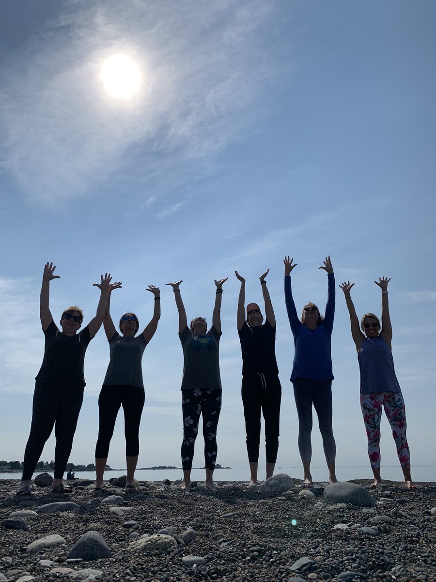 2023 Beach #yoga season is open