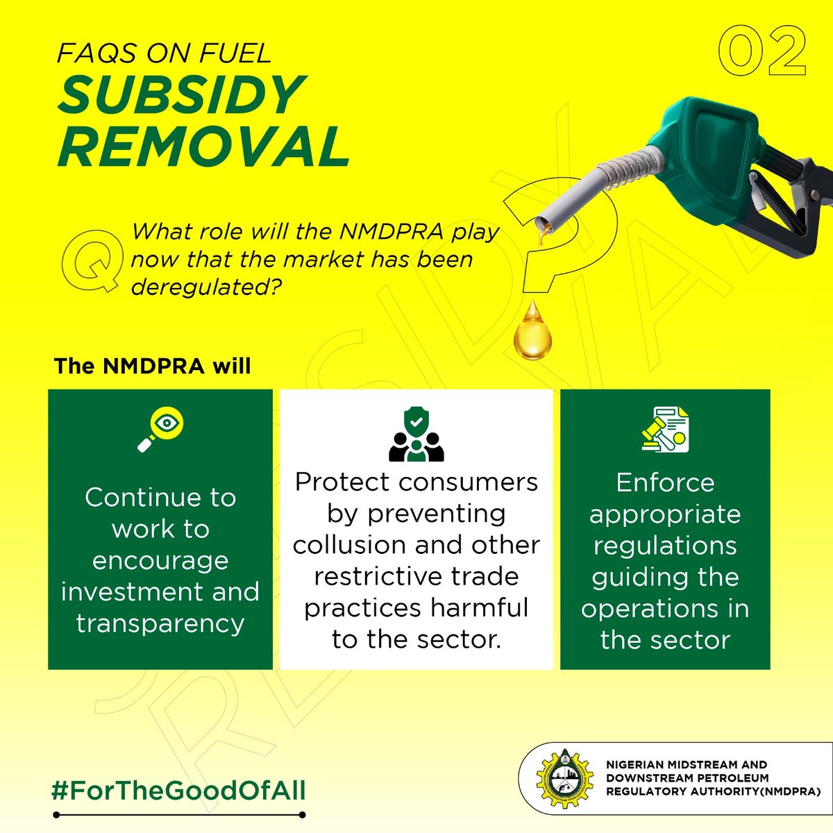 _chiefagbabiaka's tweet photo. Removal of subsidy is good for the industry; growth will be engendered as several players can now play competitively, efficiency will become the cornerstone to build on and this will aid product delivery to the end users.- @BabajideFadoju https://t.co/mL5Pcbk7Tz
#ForTheGoodofAll https://t.co/kBJOCKHuDJ