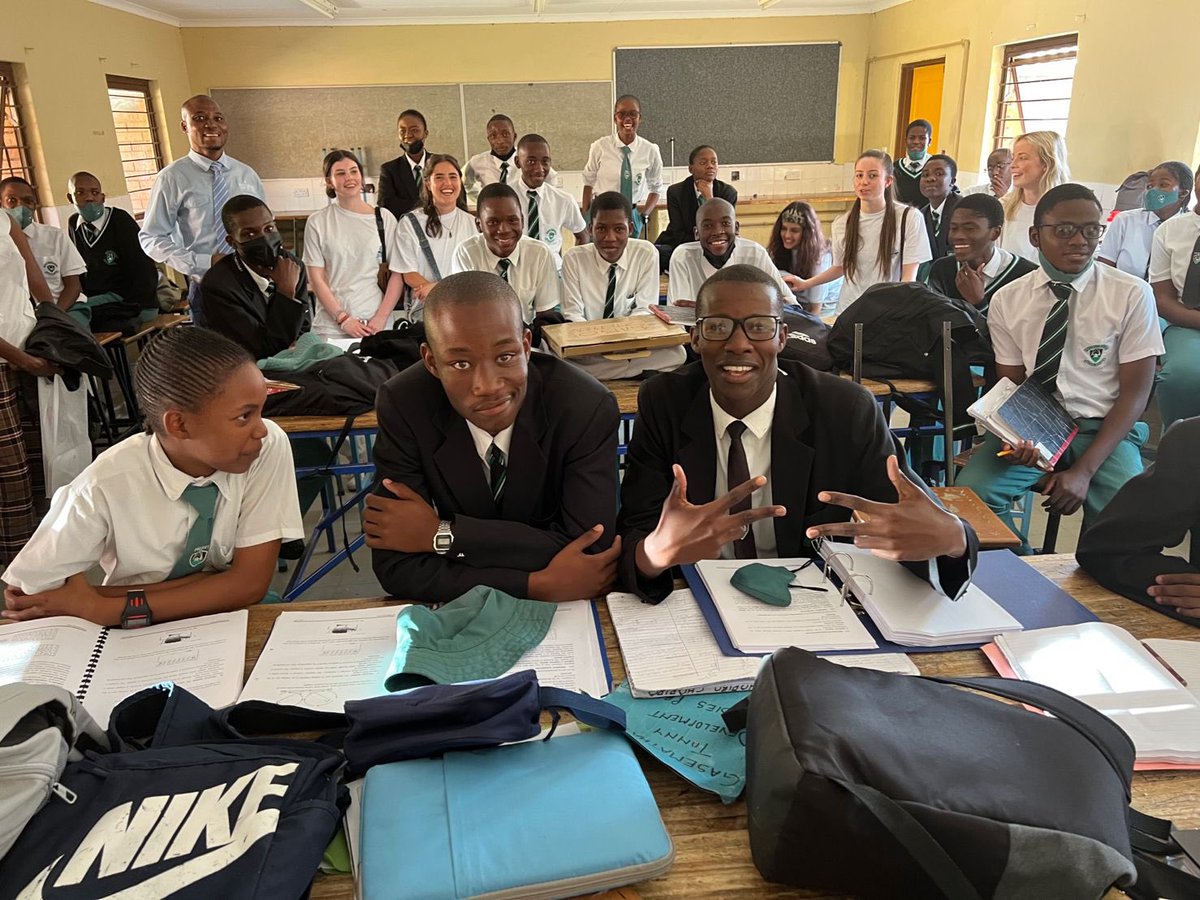 #WorldChangingGlasgow @eunicekira, our director, promoting #STEM in #Botswana! She's supporting the Female Engineering Society @UofGfemeng at the @UofGSciEng engineering school. They'll be visiting schools and communities throughout June, inspiring young minds. #STEMeducation