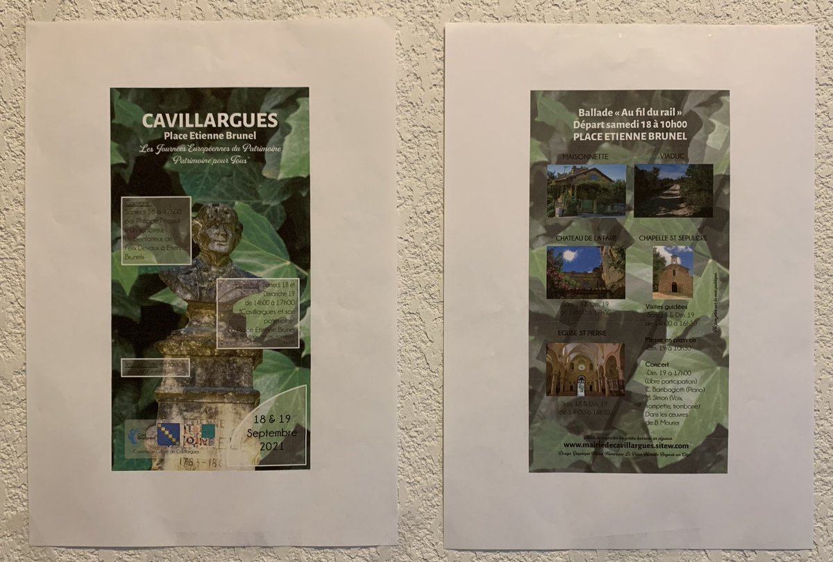 LakitowGraph's tweet image. Bonjour, 
Voici quelques uns de mes projets que j’avais réalisé quand j’étais assistante graphiste 😇

Aujourd’hui je suis graphiste indépendante, si vous avez un projet en tête (logo, flyer, affiche, carte de visite, faire part…) je suis disponible. 

🔁 &amp;amp; ♥️
bonne journée.