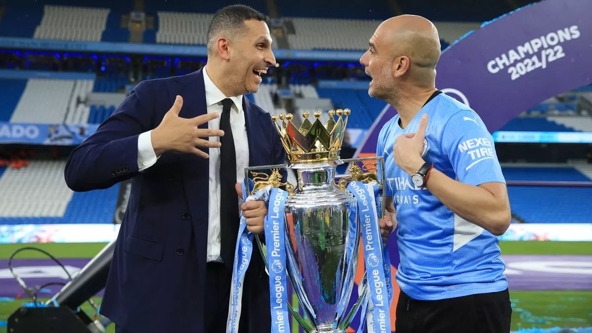 SheikhMCI's tweet photo. The best Chairman and best Manager in world football. 

You want your business to succeed? Hire the best people, give them the resources they need, and get out of their way. 

Khaldoon x Pep, leadership personified. https://t.co/XhkaB2p5n6
