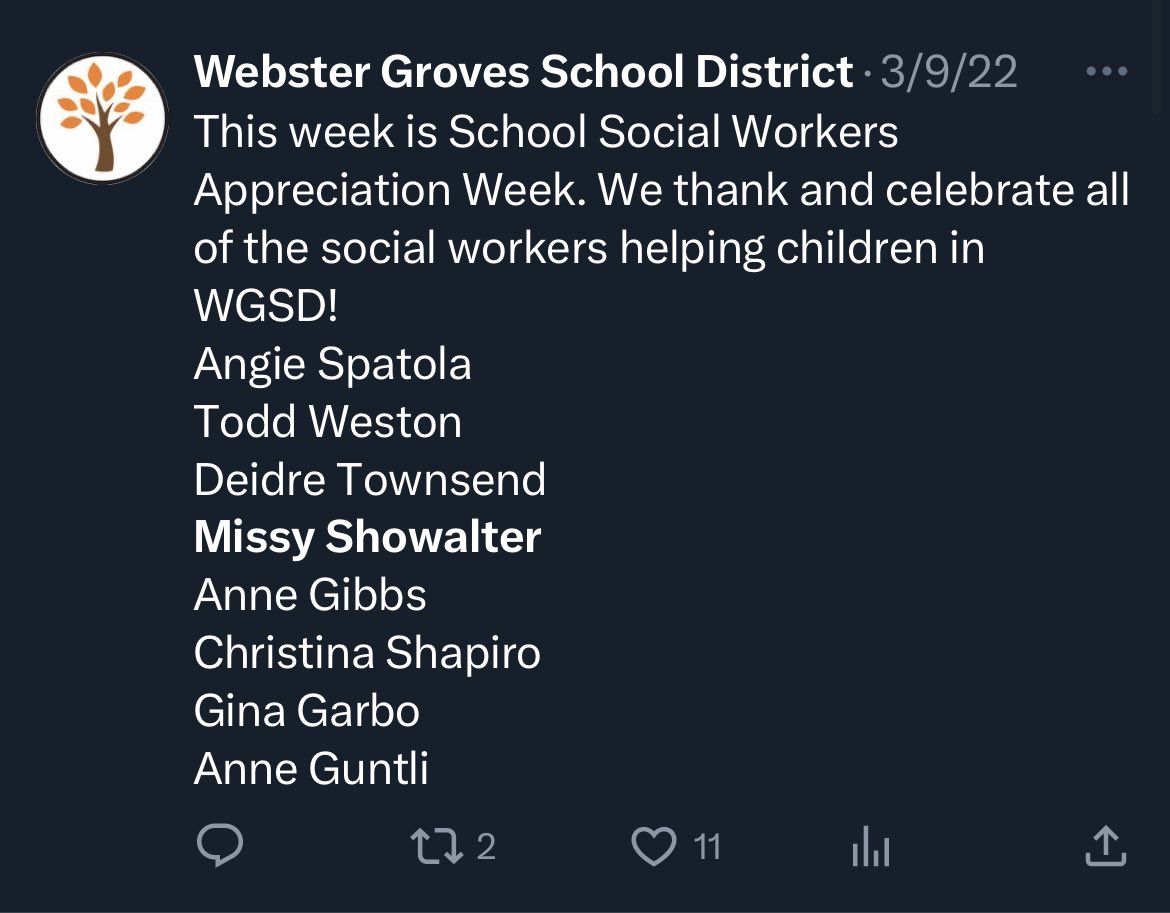 WGSD Transparency on Twitter "Webster Groves School District