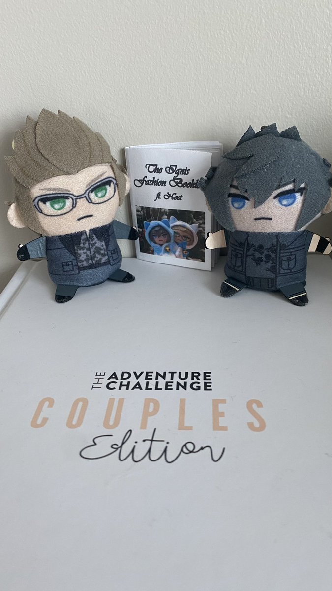 tinyllama_'s tweet photo. For this year’s #FFXVoldschoolzinefest , I present The Ignis Fashion Booklet! Where papenisu models his fav outfits, and papenokuto interlopes 🤣

You can download this 14 page mini for free in the link below 👇 https://t.co/Mv1tS1UyOm