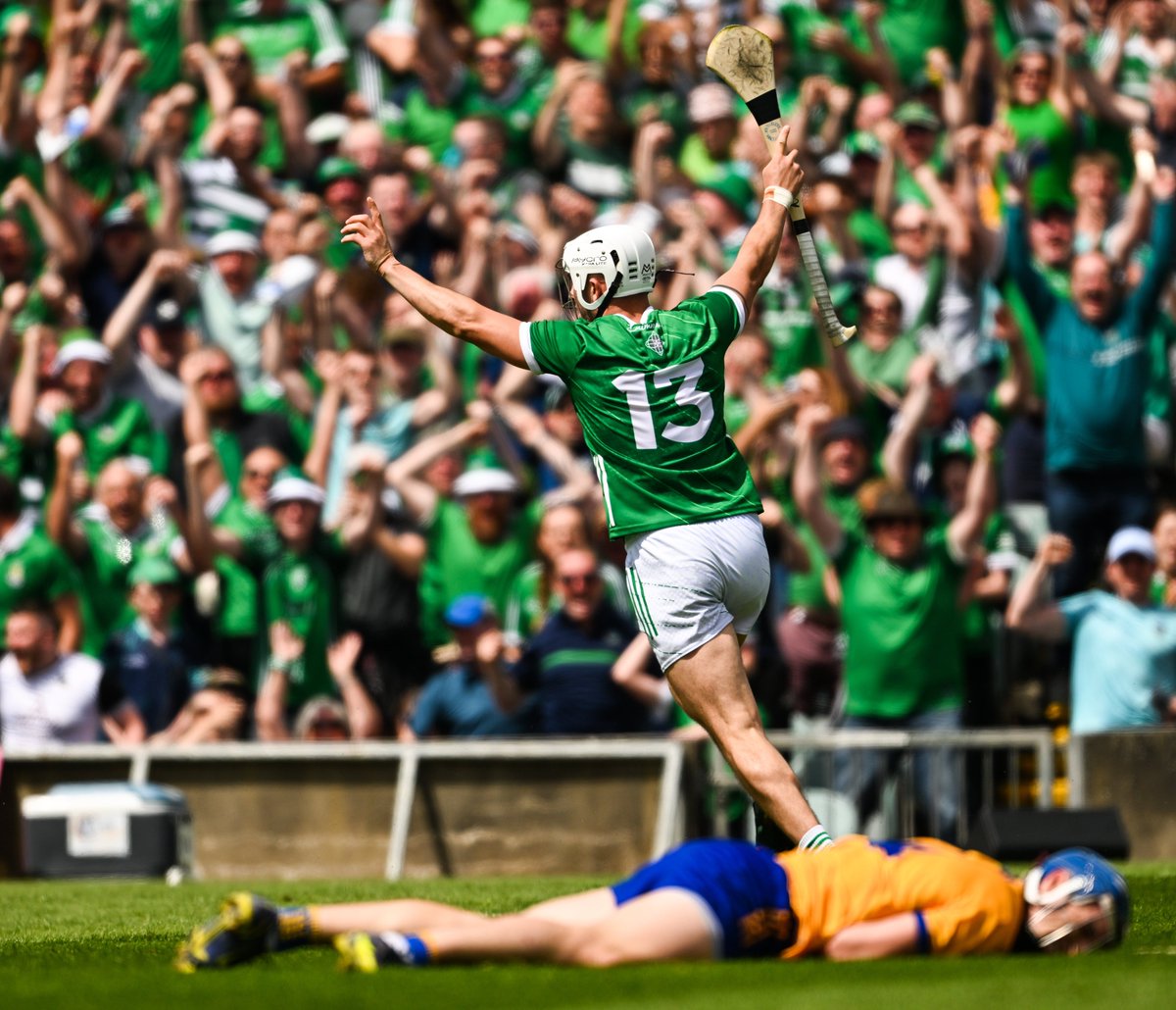 #BREAKING: @LimerickCLG have completed an historic five-in-a-row after defeating Clare in the Munster SHC final at @LITgaelicground - full coverage and reaction to come at limericklive.ie