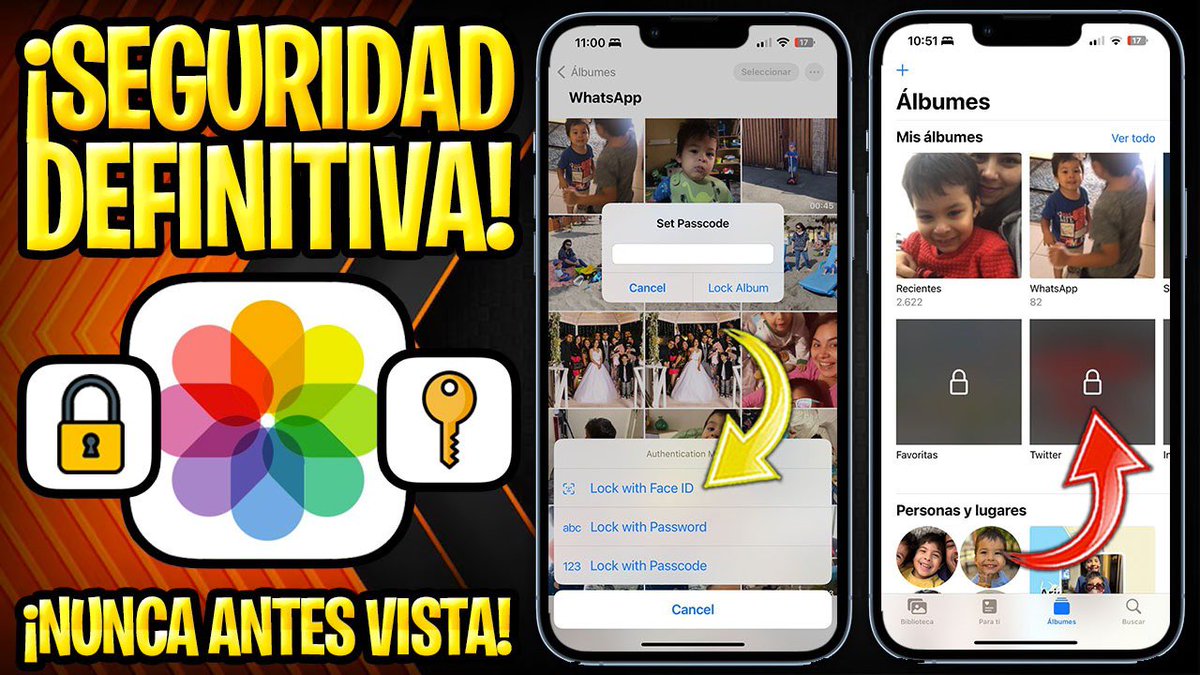ProfeJuAntonio's tweet image. 📦 VERDADERA PROTECCIÓN PARA TODAS TUS FOTOS Y VIDEOS 🔐

🎥 youtu.be/P9giKVV7AjY

🖼 Establece diversas medidas de defensa como tu #FaceID #TouchID o código 🔑

🔎 Corta y pega tus archivos más privados en álbumes ocultos que ninguna aplicación o persona podrán encontrar 📌