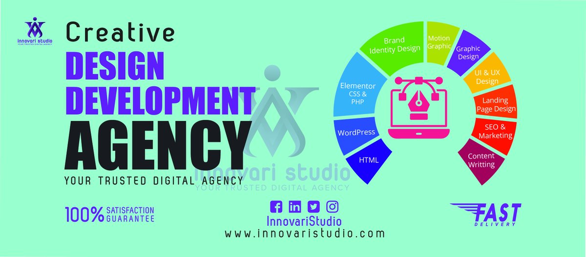 Need a logo or Graphic designer
We Can Serve as a Team you can Check our Startup Website
Contact me On #Fiverr #innovaristudio
fiverr.com/s/Ya96dR
innovaristudio.com

#GraphicDesigner #Logo #Flyers #websitedesign #DigitalMarketing #SEO  #startup #agency