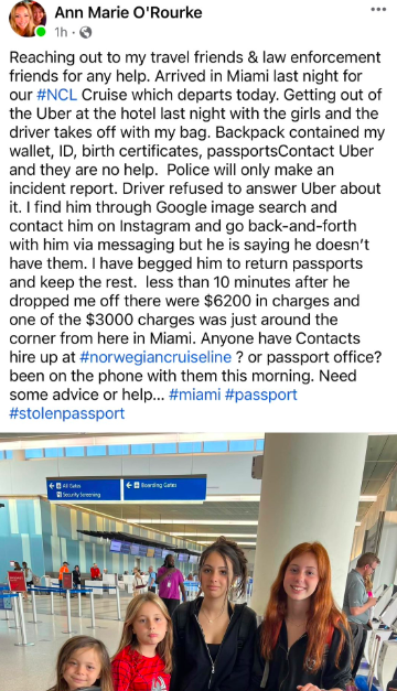 Twitter and #travel friends, can you help or do you have any advice for this situation? #uber