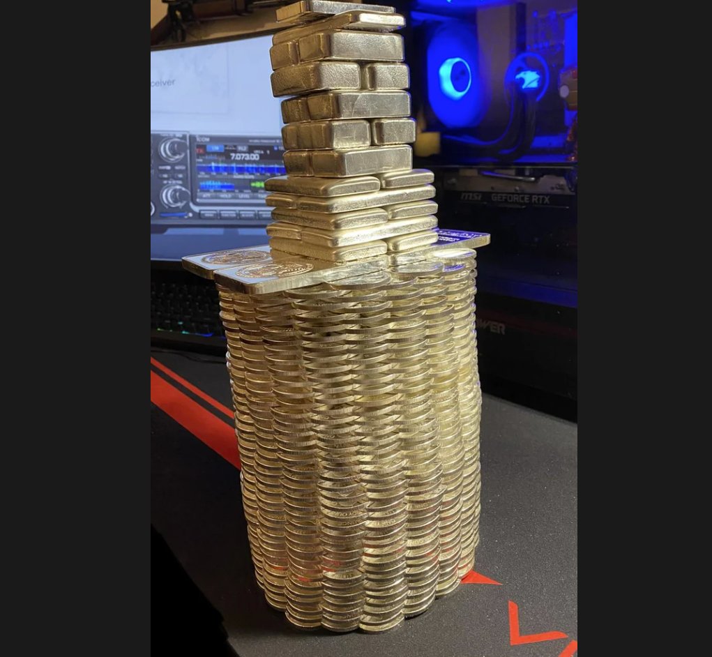 Wall Street Silver on Twitter "Silver stack of the day silver"