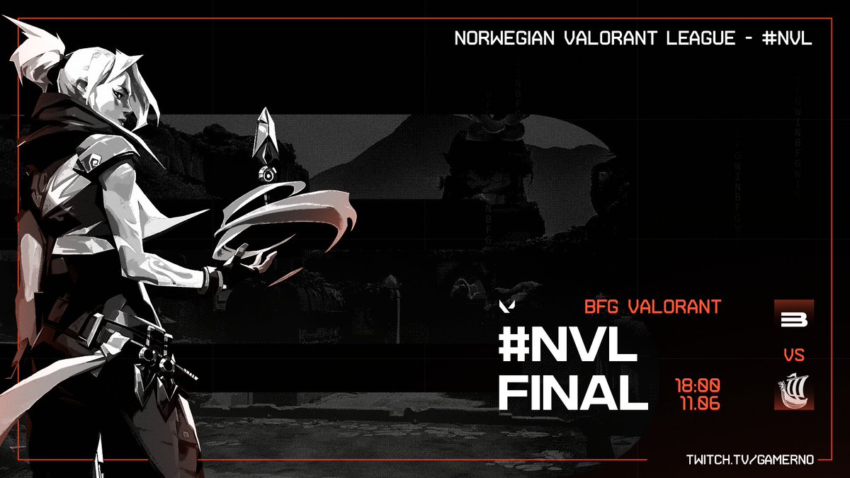 💥#VALORANT Matchday💥

THE NORWEGIAN VALORANT LEAGUE FINAL IS ABOUT TO START!!!

We face good friends In <a href="/Metizport/">Metizport</a> In the Final and we know our team Is ready to give It all to win🧡

Have fun, enjoy the games. We will be cheering for you all the way <a href="/Snaptorr/">Snaptor</a> <a href="/HaxZorus/">HaxZ</a>