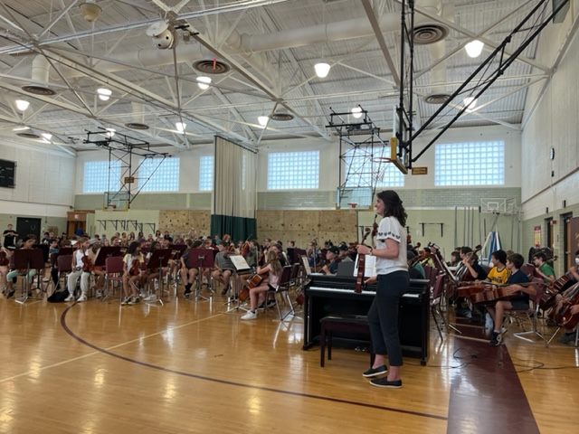 Wylie 4th graders visited Creekside for a taste of the Creekside music program! <a href="/DreadStrong/">Dexter Athletics</a>