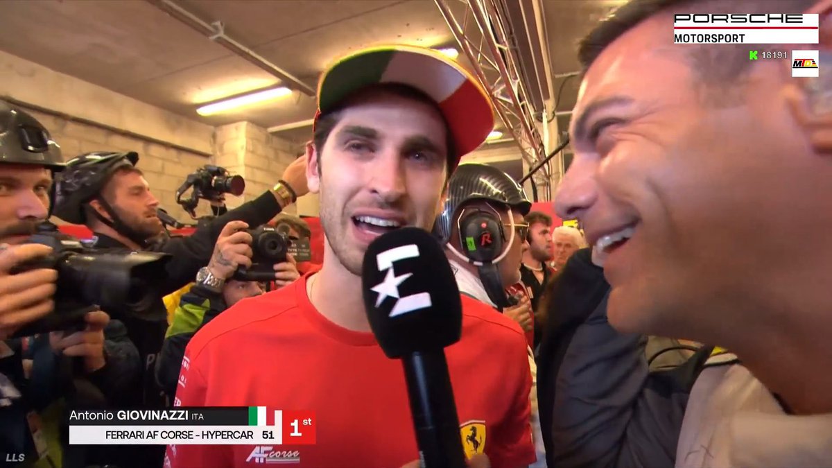 passare dalle stalle alle stelle.

oggi, è soprattutto sua ❤️

#LeMans24 #FerrariHypercar