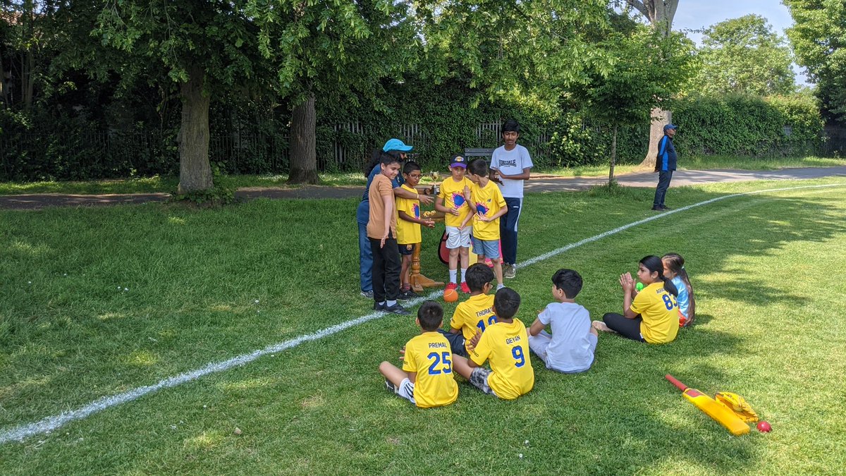 CricCavaliers's tweet photo. Week four our @DynamosCricket session.
Unlike previous years numbers are less but we continuing with our efforts in serving the game 🏏
#PerformwithPride🦚
@Prithyp10 @EssexCCB https://t.co/1gyALtyVPM