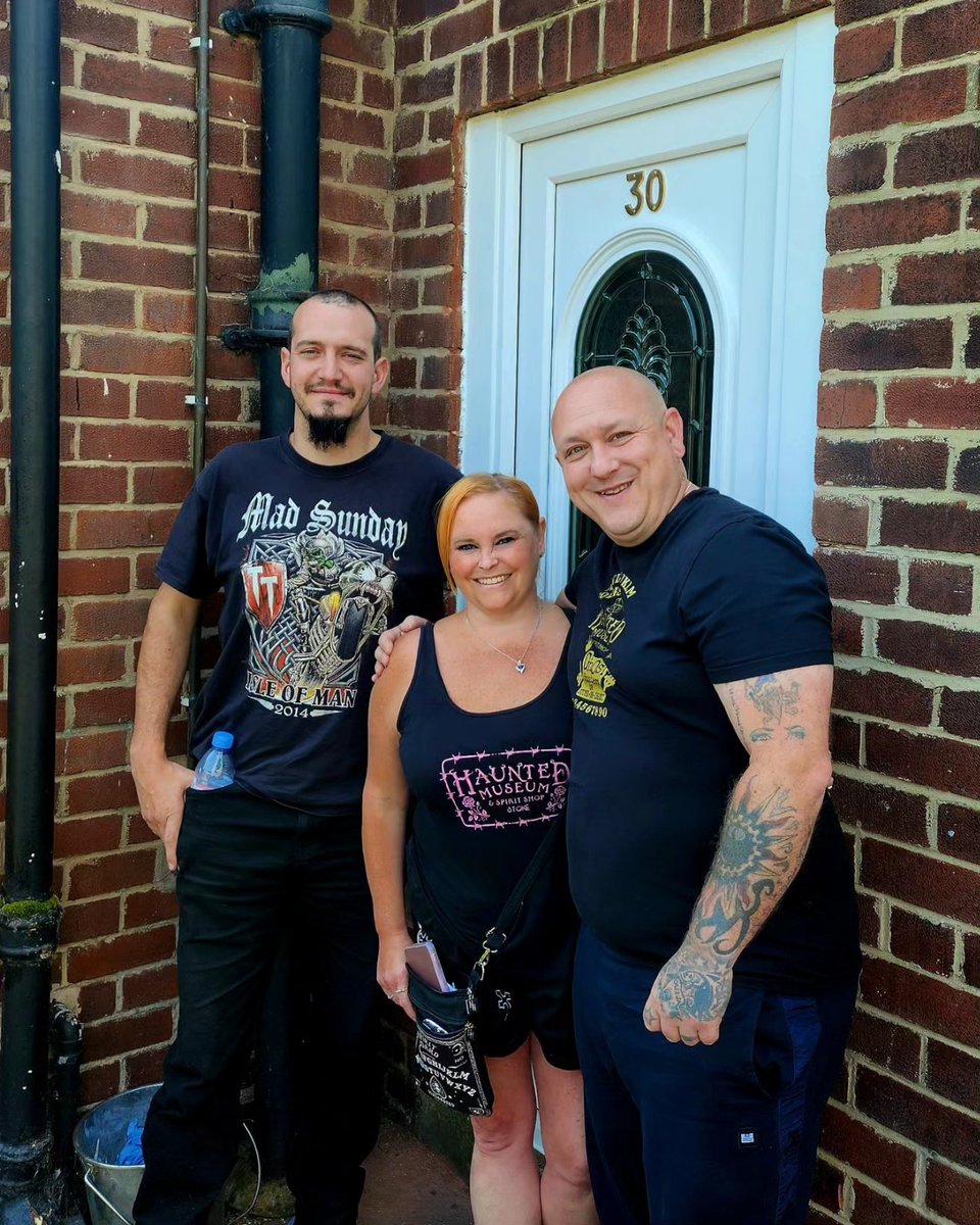 We now own &amp; have on display at our Museum the original front door to 30 East Drive Pontefract once the home of the most violent &amp; relentless Poltergeist case A thank you to Steve at <a href="/Higgypop/">Higgypop</a> &amp; to Bil the house owner of 30 East Drive who will be visiting us soon #30eastdrive