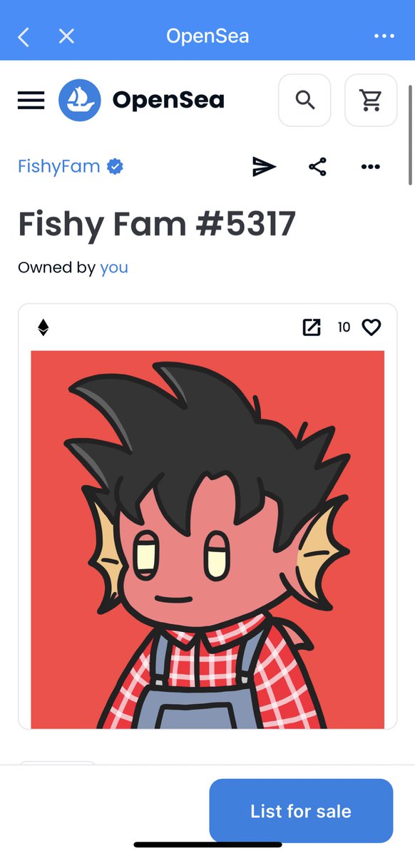 🚨 Giveaway Alert 🚨 

Giving away 1 NFT to 1 lucky winner!

🐟 FishyFam #5317

To Enter ⬇️
➡️Like &amp; RT 
➡️Follow <a href="/FishMemeFinance/">FishMeme 🐟 real fish</a> <a href="/fishyfamNFT/">Fishy Fam</a> 
➡️Tag 1 fren ans leave ur address

⏳ Winner announced 6/13/23 ⏳