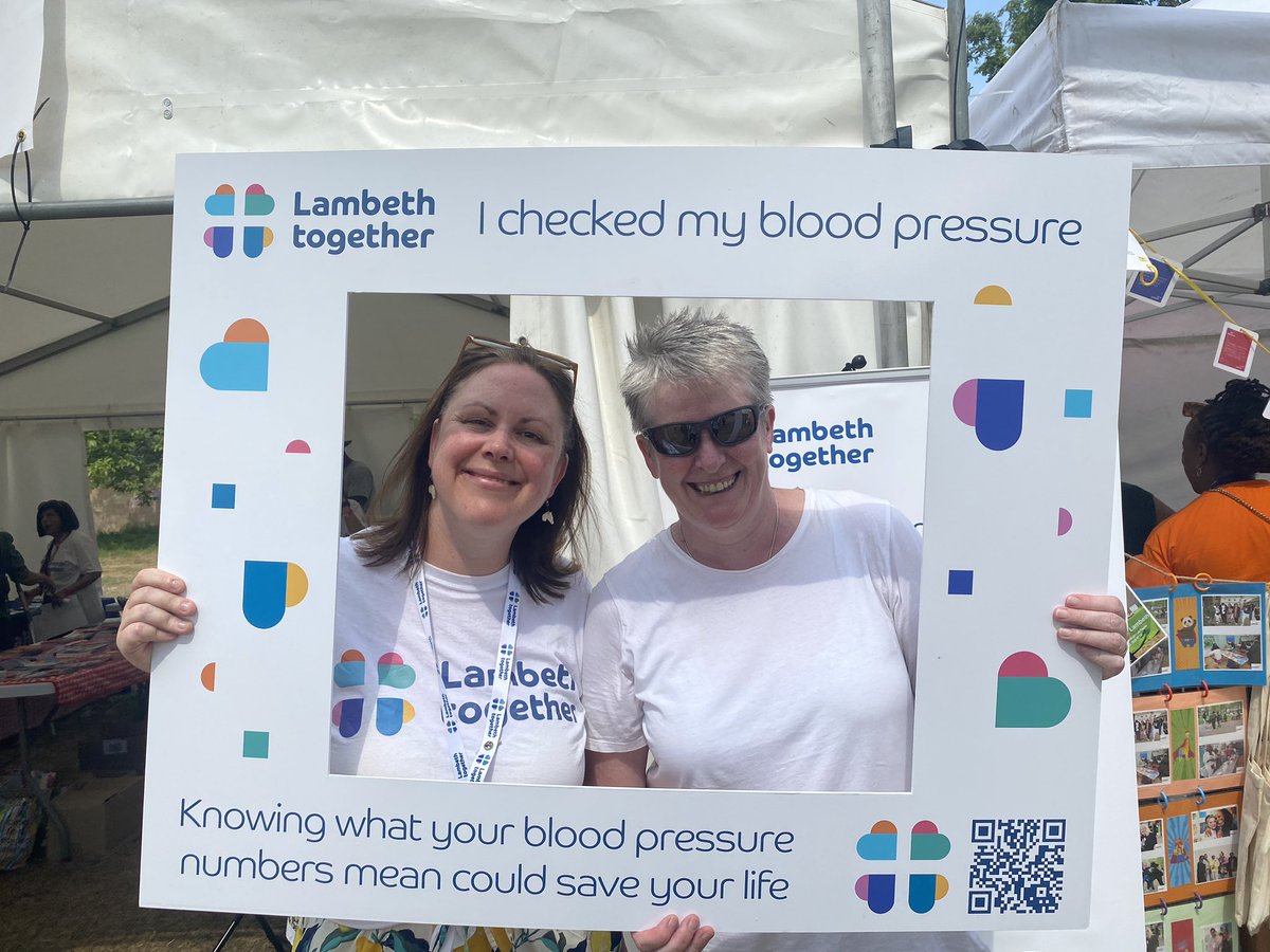 Roll up roll up and get your blood pressure checked at the Lambeth Country Show #lcs23 @lambethtogether