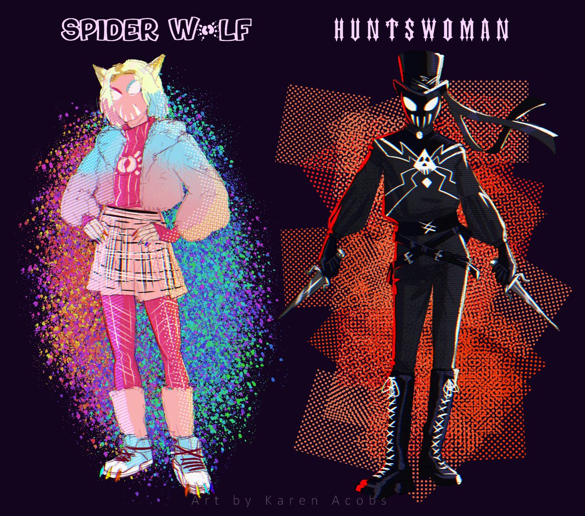 My turn at the spidersona trend! #wenclair  #Wednesday #enidsinclair  #spidersona #SpiderVerse
